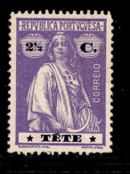 ! ! Tete - 1914 Ceres 2 1/2 C - Af. 30 - MH - Tete