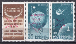 S2503 - ROMANIA ROUMANIE AERIENNE Yv N°75a+82a ** EXPO BRUXELLES - Neufs