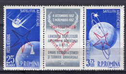 S2504 - ROMANIA ROUMANIE AERIENNE Yv N°80a+84a ** EXPO BRUXELLES - Neufs