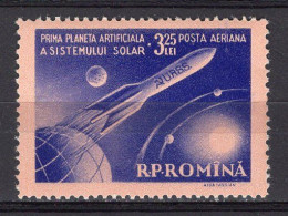 S2506 - ROMANIA ROUMANIE AERIENNE Yv N°89 ** ESPACE SPACE - Neufs