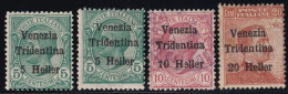 Serie 4 Valori Serie Completa Sass 3 MNH**/ MLH* E Usato - Trento