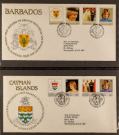 PRINCESS DIANA 1981-97 World & Commonwealth Collection Of Nhm Stamps, Miniature Sheets, Sheetlets, Booklets & Covers In  - Unclassified