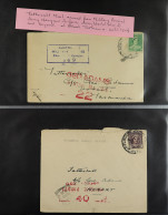 TASMANIA 1940-47 Collection Of Covers Addressed To Tattersall's (Geo. Adams) In Hobart From Army, Navy, And Air Force Pe - Other & Unclassified