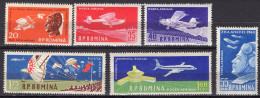 S2513 - ROMANIA ROUMANIE AERIENNE Yv N°112/17 ** (-111) AVIATION - Unused Stamps