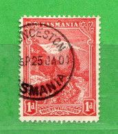 AUSTRALIA TASMANIA ° 1900 - MONT WELLINGTON. Yvert. 60.  Used. - Used Stamps