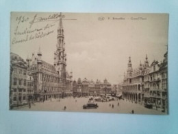 CPA Bruxelles. Grand Place 1930 - Places, Squares