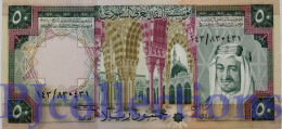 SAUDI ARABIA 50 RIYALS 1976 PICK 19 AU+ - Arabia Saudita