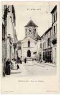 Cpa Rouillac - Rue De L'église - F. Chaise     (S.12875) - Rouillac