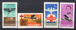 S2538 - ROMANIA ROUMANIE AERIENNE Yv N°214/17 **/* AVIATION - Unused Stamps