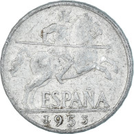 Monnaie, Espagne, 10 Centimos, 1953 - 10 Centimos