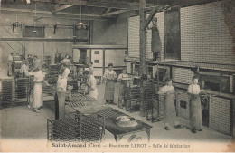 St Amand * Biscuiterie LEROY , Salle De Fabrication * Usine Industrie Bisucits Biscuiterie Ouvriers - Saint-Amand-Montrond