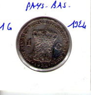 Pays Bas. 1 Gulden 1924 - 1 Gulden