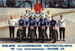 PARIS-75004-EQUIPE D'ACROBATIE MOTOCYCLISTE 18 RUE CHANOINESSE - Paris (04)