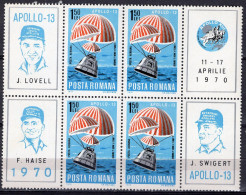S2548 - ROMANIA ROUMANIE AERIENNE Yv N°226 ** Bloc  ESPACE SPACE - Unused Stamps