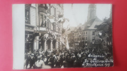 Carte Photo , Mulhouse 14 Juillet 1919 - Mulhouse