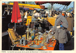 PARIS-LA MARCHE AUX PUCES DE LA PORTE DE MONTREUIL - Sonstige & Ohne Zuordnung