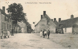 Preuilly * Place Et Grande Rue * Hôtel Du Centre * Enfants Villageois - Sonstige & Ohne Zuordnung