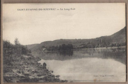 CPA 76 - SAINT-ETIENNE DU ROUVRAY - Le Long-Boël - TB PLAN Fleuve Cours D'eau - Jolie Oblitération - Saint Etienne Du Rouvray