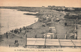 PREFAILLES : LA PLAGE ET LA COTE SAINT GILDAS - Préfailles