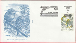 FDC - Enveloppe Madrid (Espagne) (14-11-1990) - America UPAE (Recto-Verso) - FDC