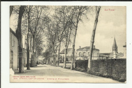 81 . SAINT PAUL CAP DE JOUX ( JOUTX )  AVENUE DE PUYLAURENS . TAMPON DU GROUPEMENT DES COMPAGNIES ..... - Saint Paul Cap De Joux