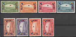 COSTA RICA - 1941 - SERIE COMPLETE RARE YVERT N°190/197 * MLH - COTE = 190 EUR - Costa Rica