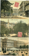 ALGERIE  -  B O N E   -  TRES BEAU LOT RARE  De 5 CPA   '' EMAILLEES ''  ==============> PORT GRATUIT - - Annaba (Bône)