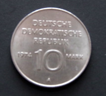 10 Mark 1974 Gedenkmünze 25 Jahre DDR - 5 Mark