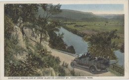 Chattanooga TN Dixie Antique Car Sightseeing Lookout TENN Postcard - Chattanooga