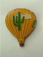 PIN'S MONTGOLFIERE - CACTUS - Luchtballons