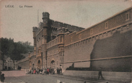 BELGIQUE - Liege - La Prison - Colorisé Et Animé -  Carte Postale Ancienne - - Lüttich