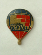 PIN'S MONTGOLFIERE - MEUBLES DARNAL - Fesselballons