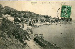 ALGERIE  -  B O U G I E  - B E J A I A - LE QUAI De La MARINE  Et Le FORT D' ABD El KADER - - Bejaia (Bougie)