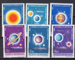 S2568 - ROMANIA ROUMANIE AERIENNE Yv N°269/74 ** ASTRONOMIE - Nuovi