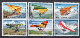 S2570 - ROMANIA ROUMANIE AERIENNE Yv N°276/81 ** VOL A VOILE - Neufs