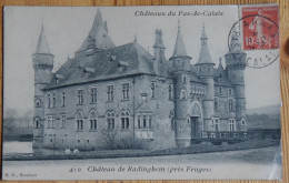 62 : Château De Radinghem Rrès Fruges - Plis Et Traces D'arrachement Au Dos - (n°26106) - Fruges