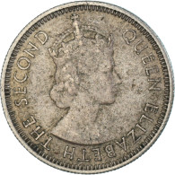 Monnaie, Malaisie Et Bornéo Britannique, 10 Cents, 1953 - Malaysie