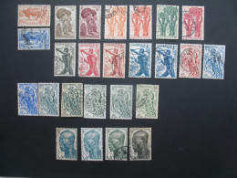 Cameroun Colonies Française 1944 à 1946 Lot De Timbres Oblitéré - Usados