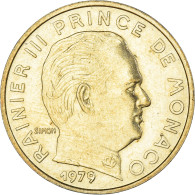 Monnaie, Monaco, 10 Centimes, 1979 - 1960-2001 Nouveaux Francs
