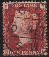 ENGLAND GREAT BRITAIN [1858] MiNr 0016 Pl 206 ( O/used ) [01] - Oblitérés