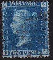 ENGLAND GREAT BRITAIN [1858] MiNr 0017 Pl 09 ( O/used ) [03] - Gebruikt