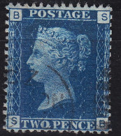 ENGLAND GREAT BRITAIN [1858] MiNr 0017 Pl 14 ( O/used ) [03] - Used Stamps