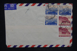 CHINE - Enveloppe Pour La France, Affranchissement Au Verso- L 143191 - Storia Postale