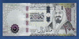 SAUDI ARABIA - P.45 – 200 Riyals 2021 UNC, S/n A027903941 Commemorative Issue - Saoedi-Arabië