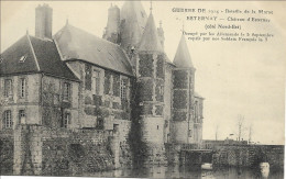 CPA 51 ESTERNAY Le Château Guerre 1914 Bataille De La Marne - Esternay