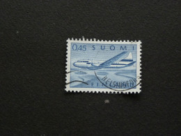 FINLANDE SUOMI FINLAND YT POSTE AERIENNE 8 OBLITERE - CONVAIR METROPOLITAIN 440 AVION PLANE - Used Stamps