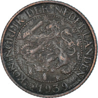 Monnaie, Pays-Bas, Cent, 1939 - 1 Centavos