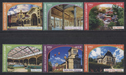 ONU Genève 2022 - UNESCO World Heritage – The Great Spa Towns Of Europe - Détachés De Carnet De Prestige ** - Unused Stamps