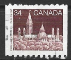 Canada 1985. Scott #952 (U) Parliament (Library)  *Complete Issue* - Roulettes