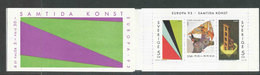 EUROPA - SUEDE 1993 - CARNET  YT C1756 - Facit H437 - Neuf ** MNH - Art Contemporain - BF 23 - 1993